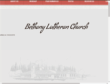 Tablet Screenshot of bethany-l-c.org